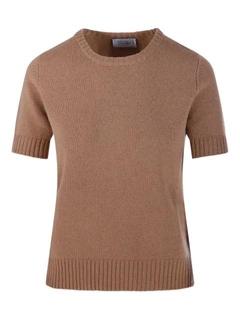 short-sleeve crew-neck jumper by BEYOU