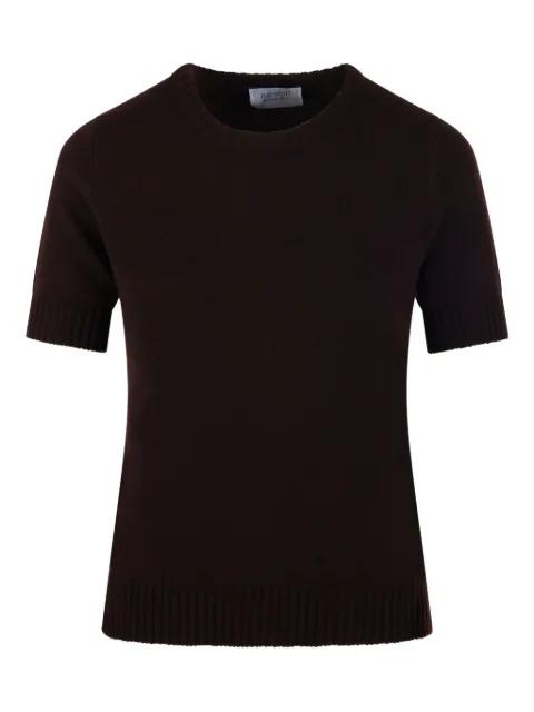 short-sleeve round-neck jumper by BEYOU