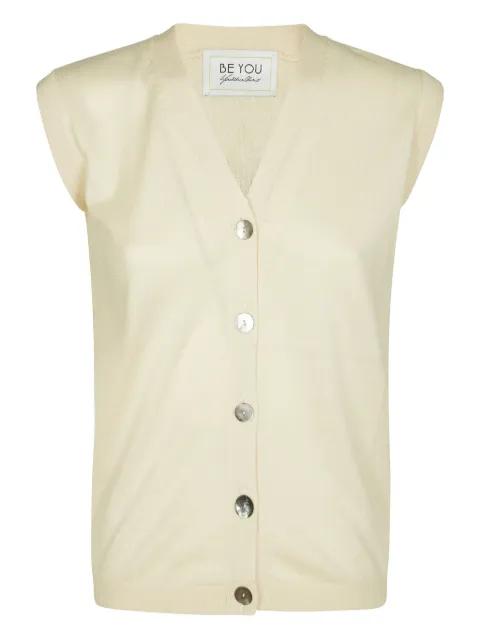 v-neck cardigan by BEYOU