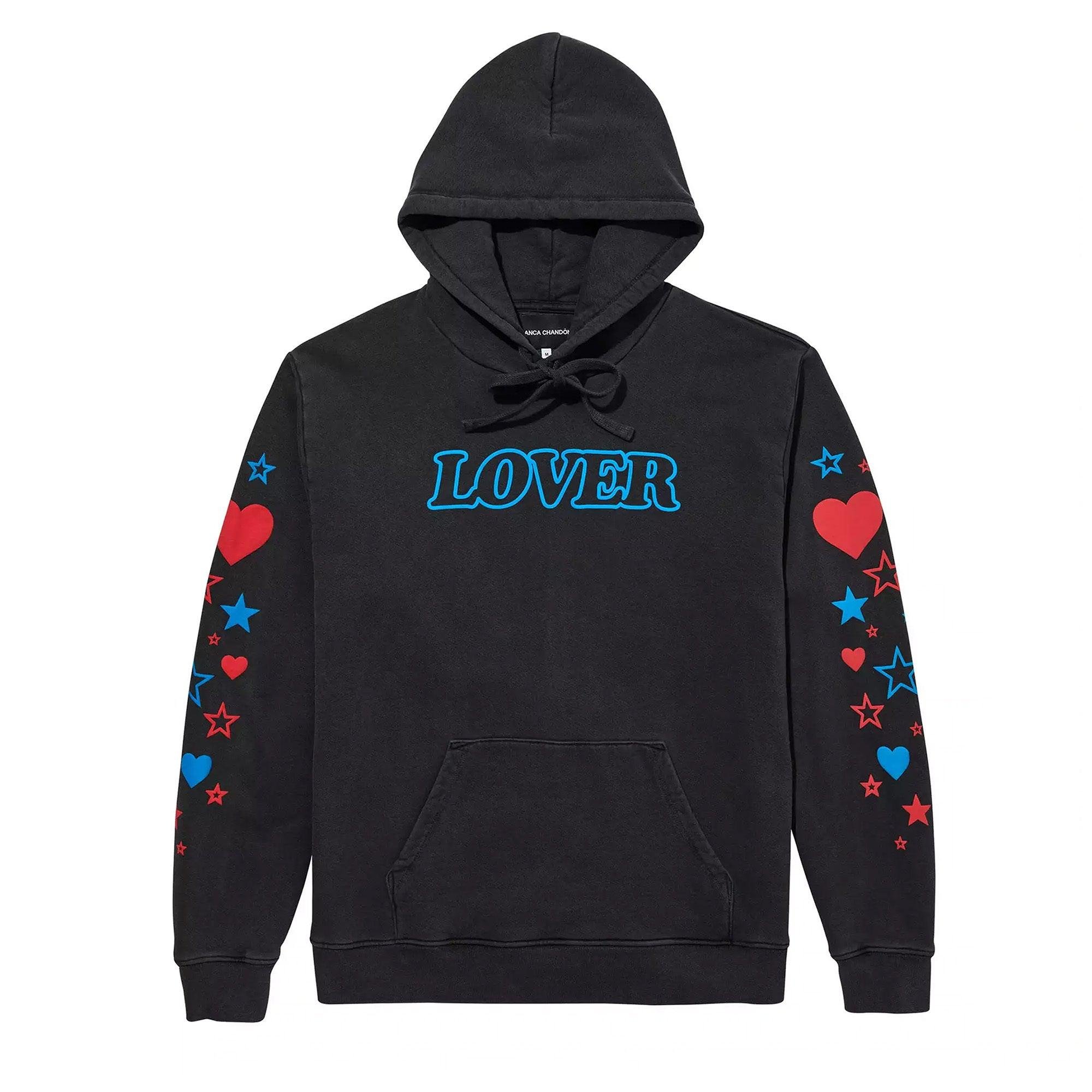 Bianca Chandon Lover Pullover Hoodie (Black) by BIANCA CHANDON