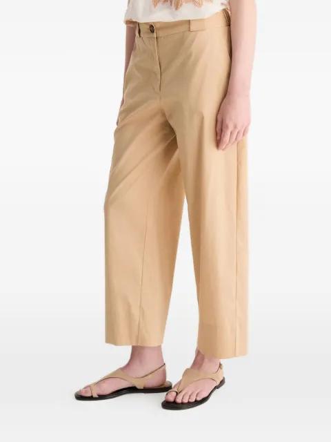 wide-leg button-fastening trousers by BIANCALANCIA