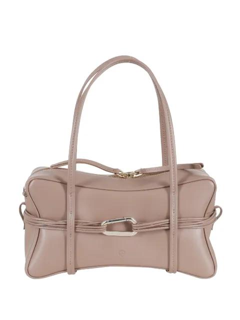 Edwige 4Ever carabiner-detail leather tote bag by BIASIA
