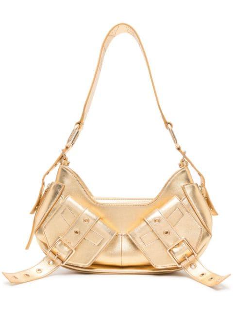Y2K metallic shoulder bag by BIASIA