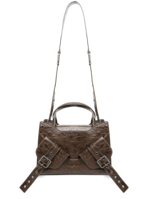 leather shoulder bag by BIASIA