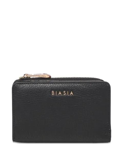logo-lettering wallet by BIASIA