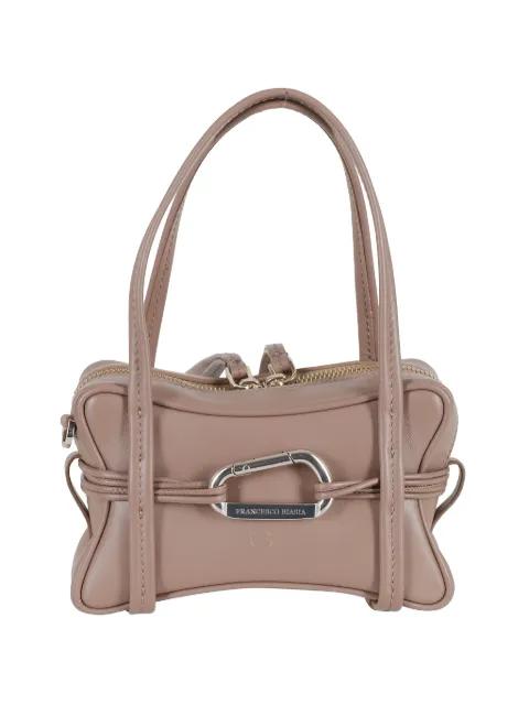 mini Edwige 4Ever carabiner leather tote bag by BIASIA