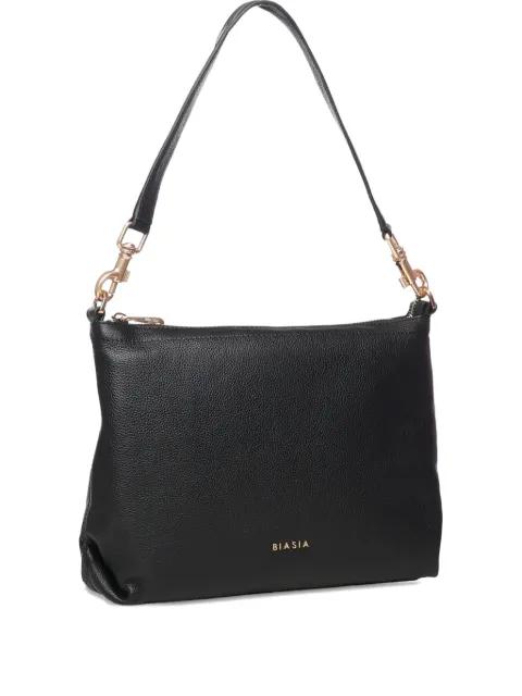 zip-fastening shoulder bag by BIASIA