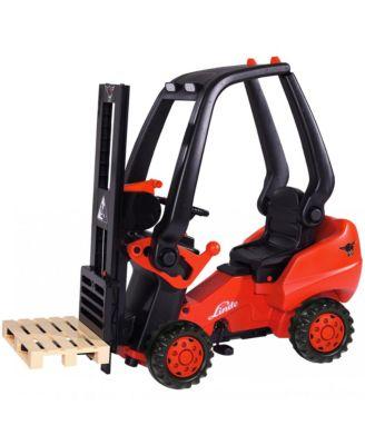 Linde Forklift Pedal Ride On Farm Toy Vehicle by BIG