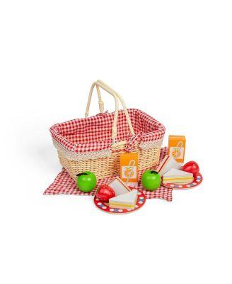Picnic Basket - Ages 3+ by BIGJIGS TOYS