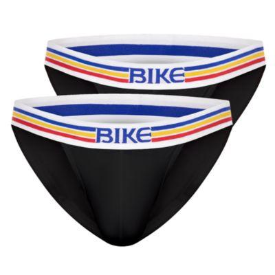 Men's 2-PK Stretch Cotton Jock Brief by BIKE ATHLETIC