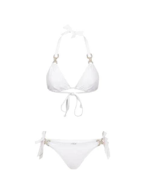 Leonie crystal-embellished bikini by BIKINVILLE