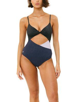Zodiak Lurex Onepiece Swimsuit by BILIBLOND