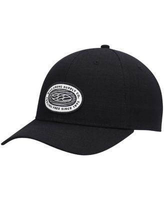 Men's Black Stealth Walled Snapback Hat by BILLABONG
