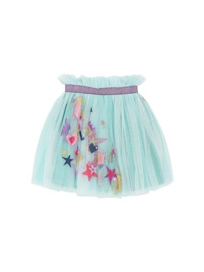 Tulle mini skirt w/ glitter details by BILLIEBLUSH