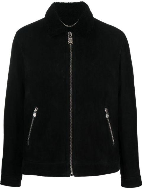 Aviator zip-up bomber jacket by BILLIONAIRE