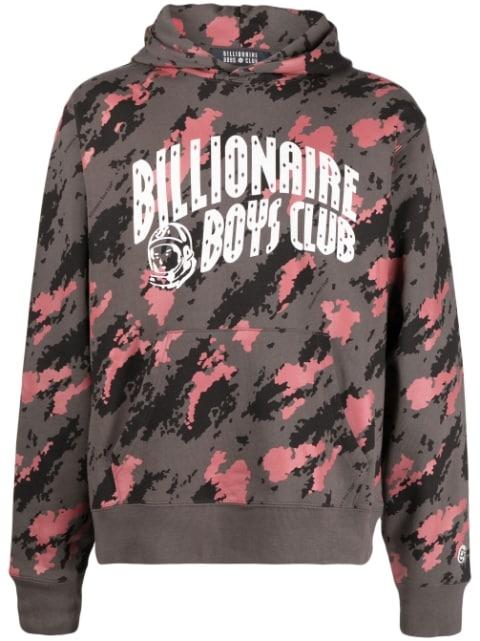 Astro-logo camouflage-print hoodie by BILLIONAIRE BOYS CLUB