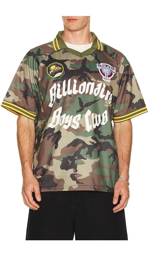 Billionaire Boys Club Camo Jersey in Green by BILLIONAIRE BOYS CLUB