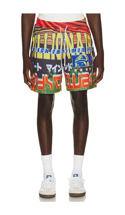 Billionaire Boys Club Compass Shorts in Black by BILLIONAIRE BOYS CLUB