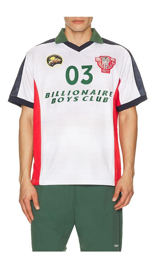 Billionaire Boys Club Midi Polo in White by BILLIONAIRE BOYS CLUB