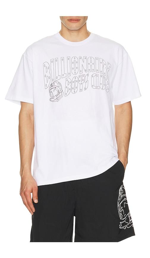 Billionaire Boys Club Stores Tee in White by BILLIONAIRE BOYS CLUB