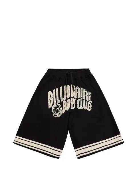 Curve logo-print shorts by BILLIONAIRE BOYS CLUB