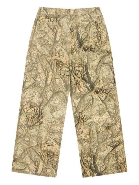 Diamonds & Dollars Tree Camo trousers by BILLIONAIRE BOYS CLUB