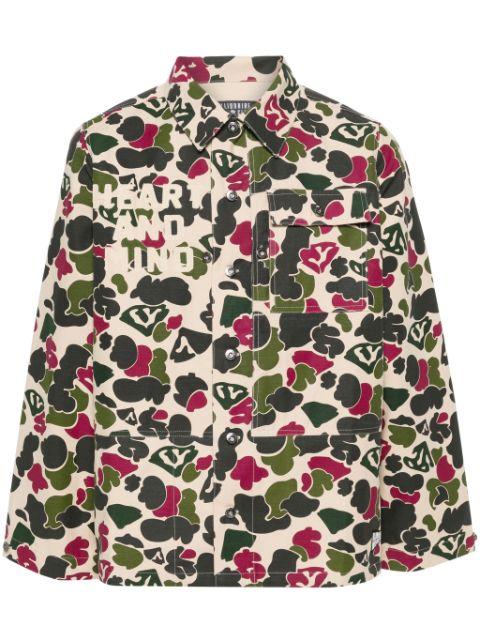 Duck Camo cotton jacket by BILLIONAIRE BOYS CLUB