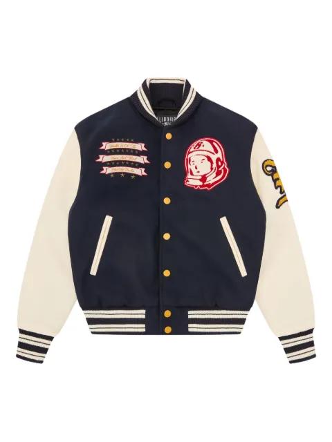 Fanfare Script embroidered bomber jacket by BILLIONAIRE BOYS CLUB