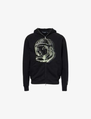 Glow Astro Graphic-Print Cotton Hoody by BILLIONAIRE BOYS CLUB