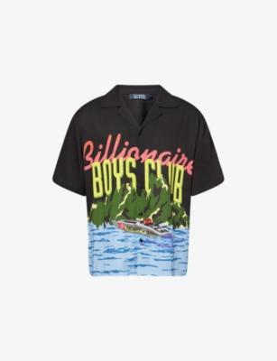 Horizon Camp-Collar Woven Shirt by BILLIONAIRE BOYS CLUB