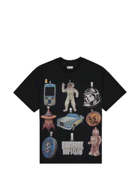 Icy graphic-print T-shirt by BILLIONAIRE BOYS CLUB