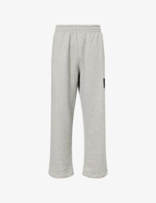 Logo-Print Wide-Leg Cotton Jogging Bottoms by BILLIONAIRE BOYS CLUB
