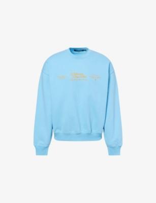 Regatta Crewneck Cotton-Jersey Sweatshirt by BILLIONAIRE BOYS CLUB