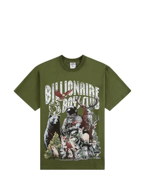 Smokey graphic-print T-shirt by BILLIONAIRE BOYS CLUB