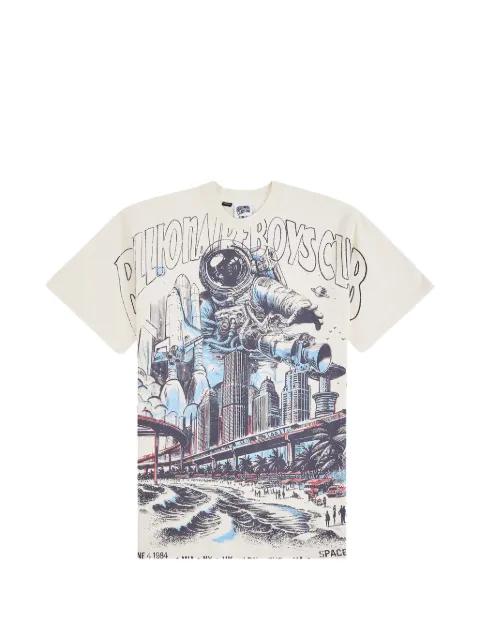 Space Expo graphic-print T-shirt by BILLIONAIRE BOYS CLUB