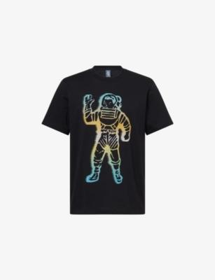 Speed Standing Astro Crewneck Cotton-Jersey T-Shirt by BILLIONAIRE BOYS CLUB