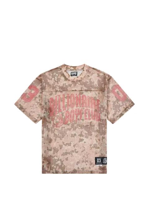 Varsity camouflage-print T-shirt by BILLIONAIRE BOYS CLUB