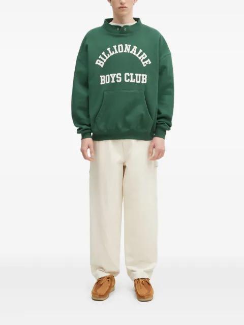 arched-logo kangaroo-pocket sweatshirt by BILLIONAIRE BOYS CLUB