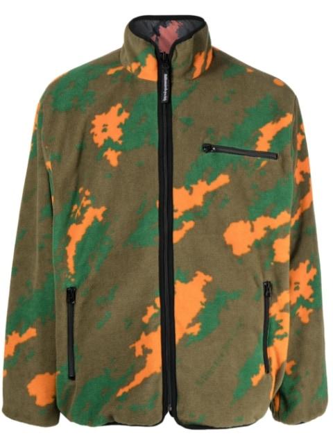 camouflage-pattern reversible jacket by BILLIONAIRE BOYS CLUB