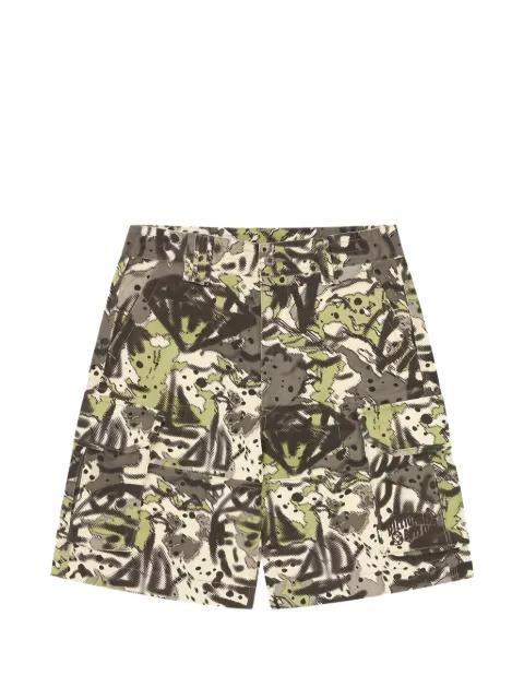 camouflage-print cargo shorts by BILLIONAIRE BOYS CLUB