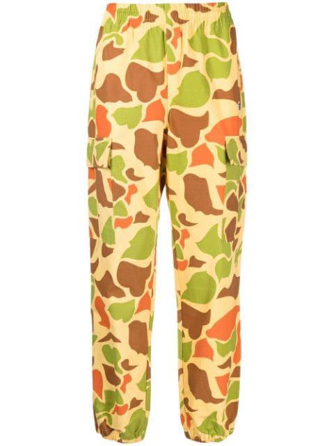 camouflage-print elasticated trousers by BILLIONAIRE BOYS CLUB