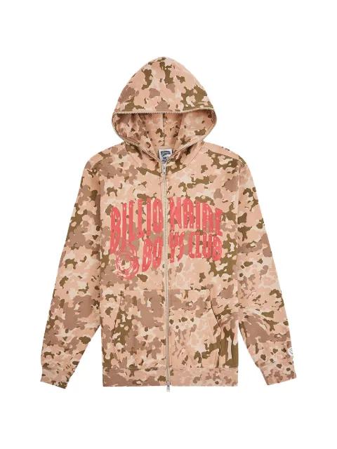 camouflage-print zip-up hoodie by BILLIONAIRE BOYS CLUB