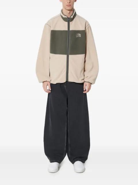 colour-block fleece jacket by BILLIONAIRE BOYS CLUB