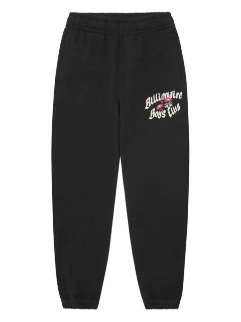 embroidered-motif track pants by BILLIONAIRE BOYS CLUB
