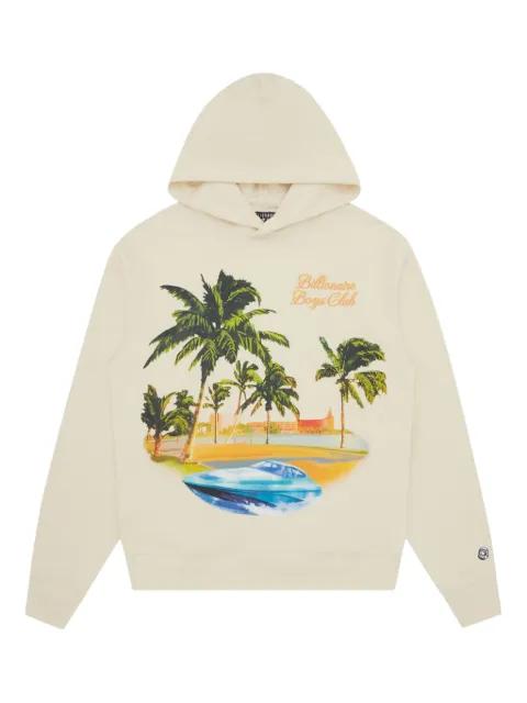 graphic-print hoodie by BILLIONAIRE BOYS CLUB