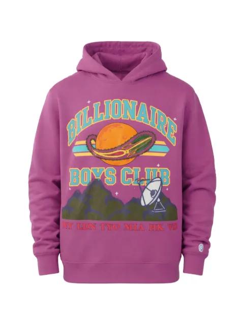 graphic-print hoodie by BILLIONAIRE BOYS CLUB