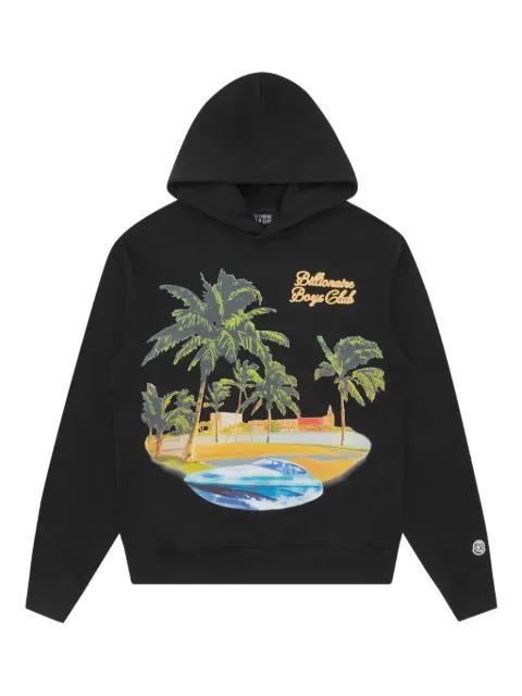 graphic-print hoodie by BILLIONAIRE BOYS CLUB