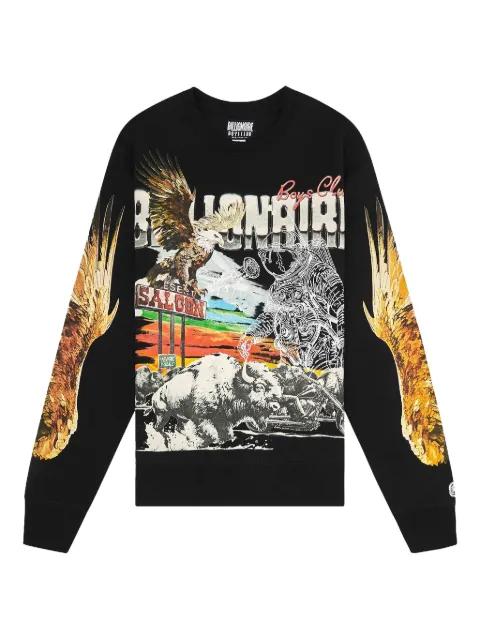 graphic sweatshirt by BILLIONAIRE BOYS CLUB