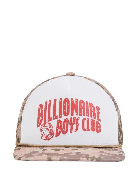 logo-print camouflage-pattern trucker hat by BILLIONAIRE BOYS CLUB