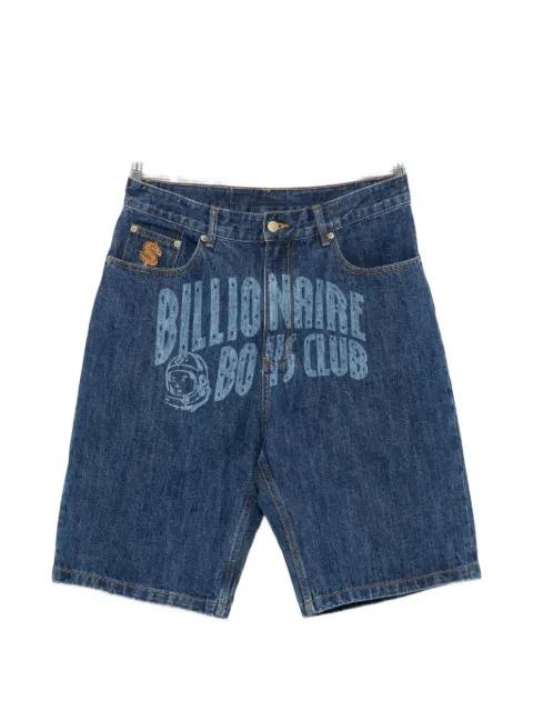 logo-print embroidered shorts by BILLIONAIRE BOYS CLUB